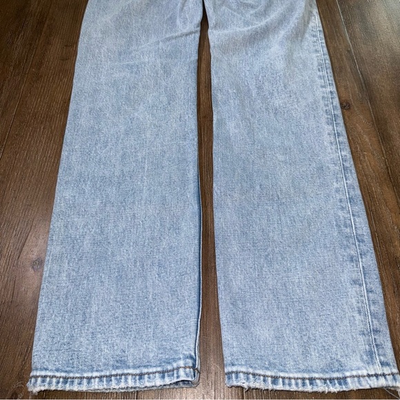 Abercrombie & Fitch The Ankle Straight Ultra High Rise Jean Size 24 Long blue - Picture 12 of 12
